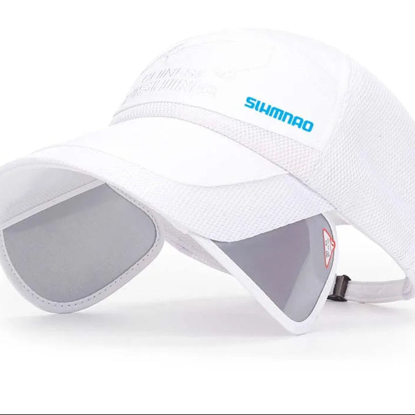 Falcon Men's Outdoor Fishing Hat – Breathable Mesh for UV Protection 27