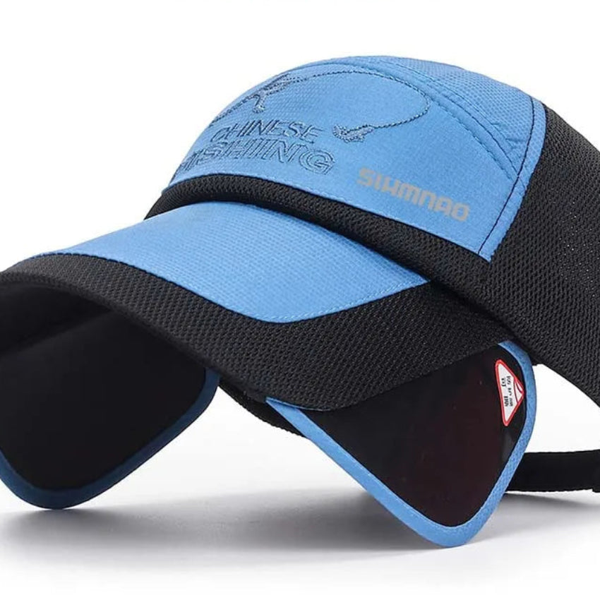 Falcon Men's Outdoor Fishing Hat – Breathable Mesh for UV Protection 28