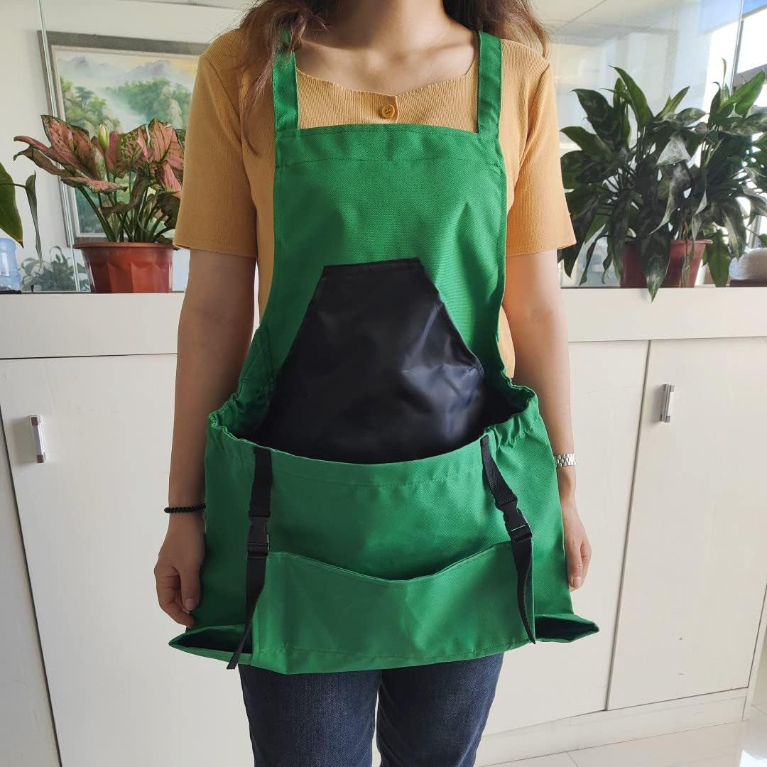 HavenGard Unisex Waterproof Gardening Apron – Durable Tool Organizer for Outdoor Tasks 1