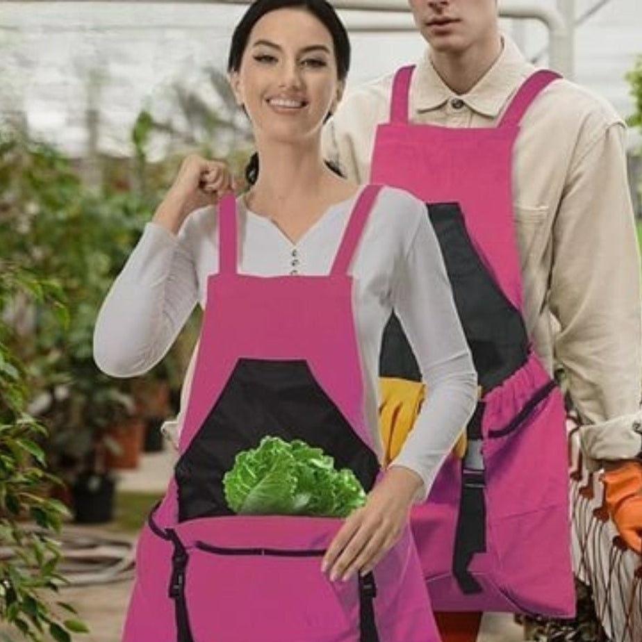 HavenGard Unisex Waterproof Gardening Apron – Durable Tool Organizer for Outdoor Tasks 5