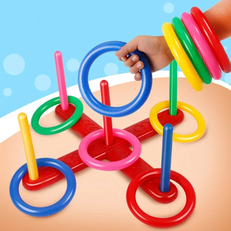 Horizon Kids' Ring Toss Game – Durable Outdoor Play Set for Skill Development 0