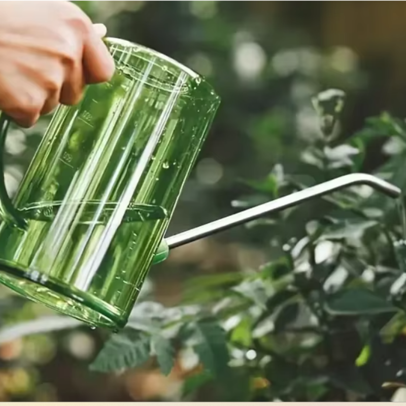 Jovial Gardeners Acrylic Watering Can – Ergonomic Spout for Precise Pouring 3