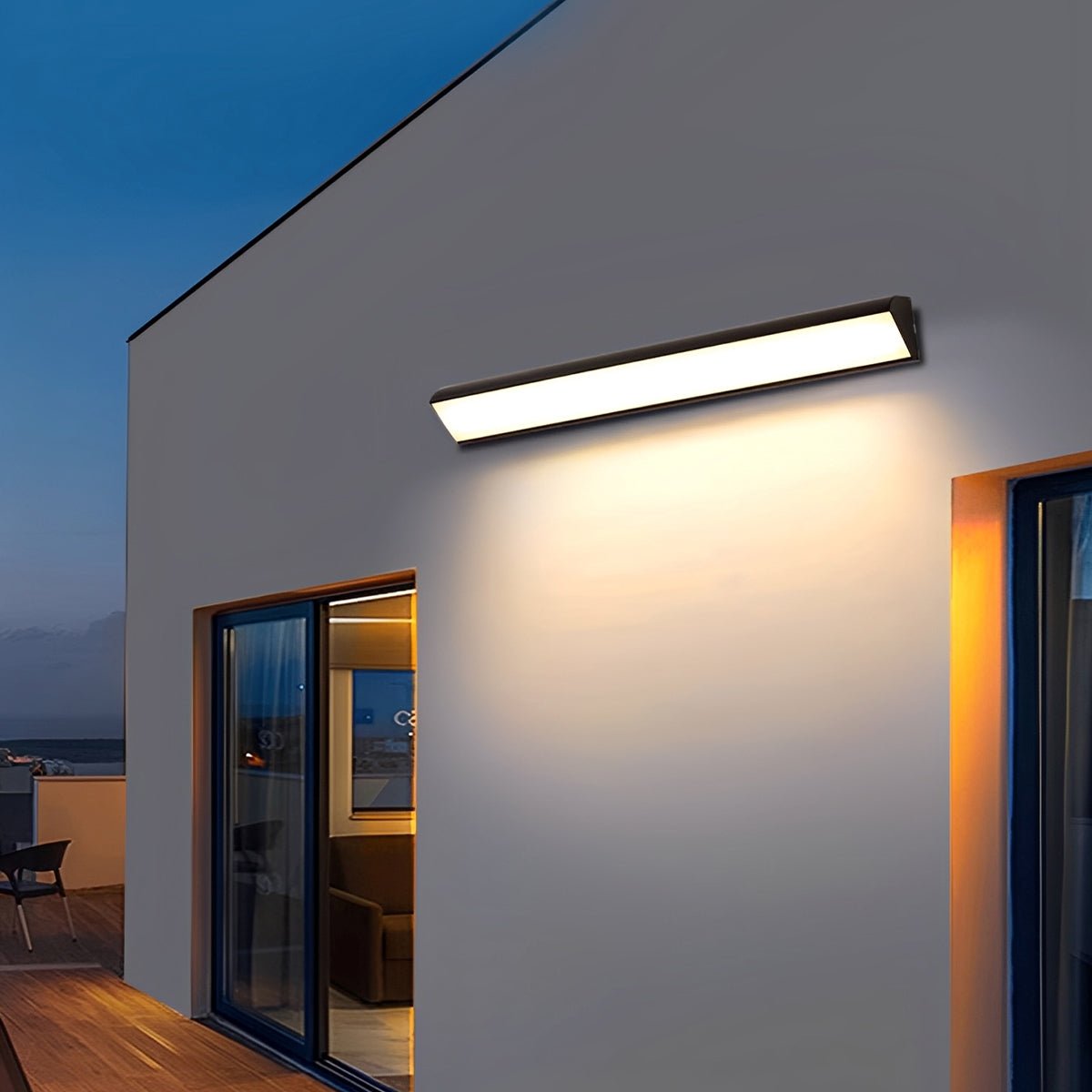 Liora Modern Outdoor Wall Light – Sleek LED Design for Stylish Garden Illumination 1