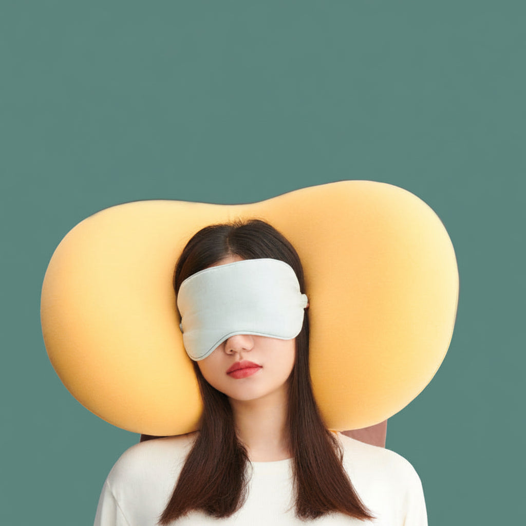 Nexa Travel Neck Pillow – Washable Memory Foam Support for Comfortable Travel 1