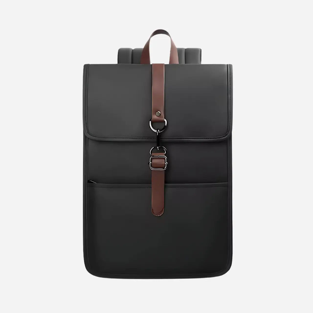 Optima Professional Black Laptop Backpack – Water-Repellent Design for Work and Travel 4
