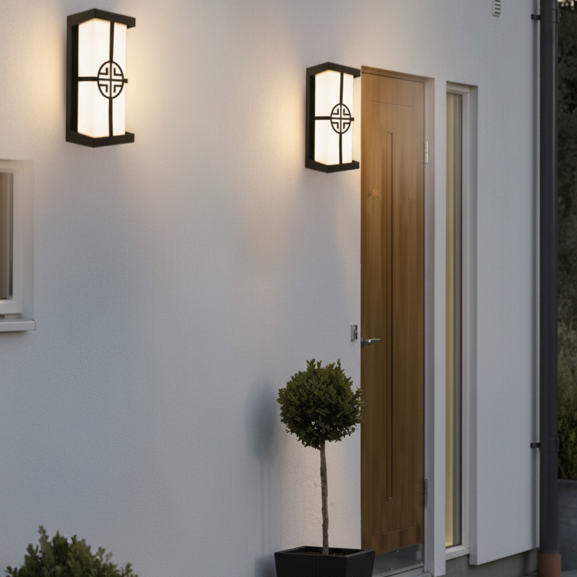 Orivon Outdoor Wall Light – Radar Motion Sensor Energy-Efficient Illumination 3