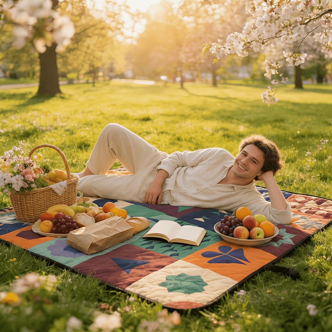 Ovela Large Picnic Mat – Waterproof Three-Layer Design for Outdoor Comfort 6