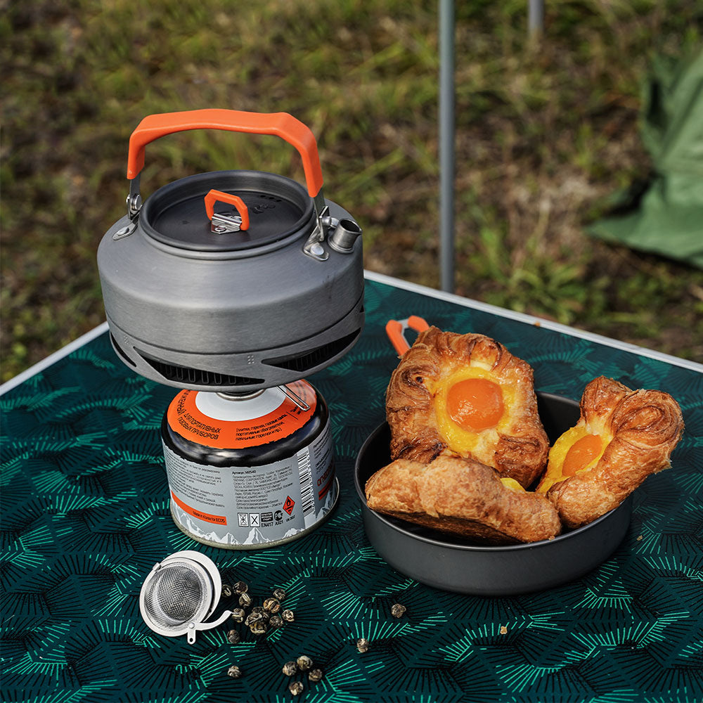Pavo Camping Cookware Set – Lightweight Hard Alumina Cookset for Outdoor Cooking 3