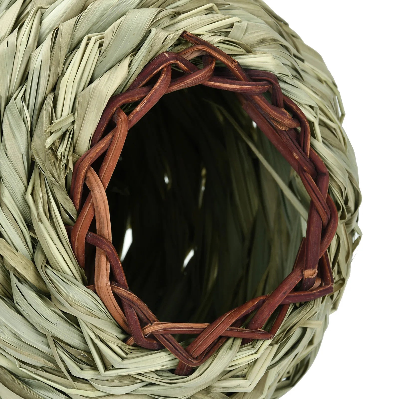 Pavo Outdoor Bird Nesting Box – Hand-Woven Natural Shelter for Small Birds 3