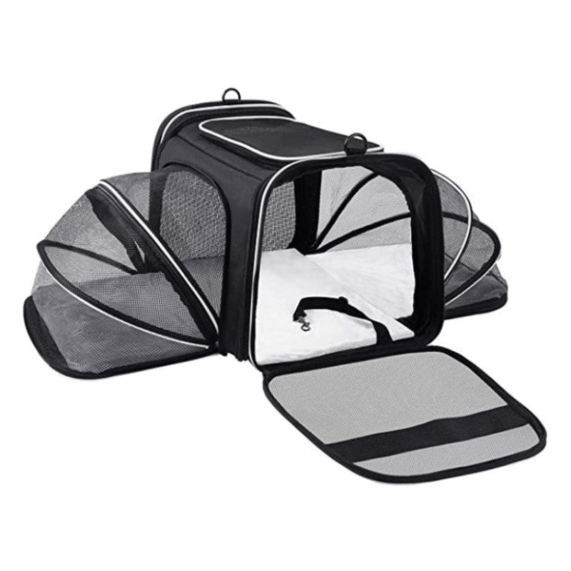 Proway Cat Carrier – Expandable Breathable Design for Comfortable Travel 4