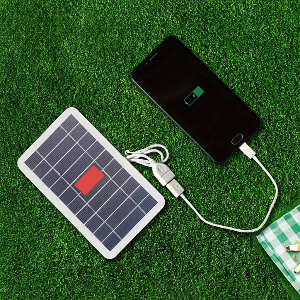 Solara Outdoor Solar Charger – Portable Solar Phone Charger with Charge Controller for Camping and Travel 1