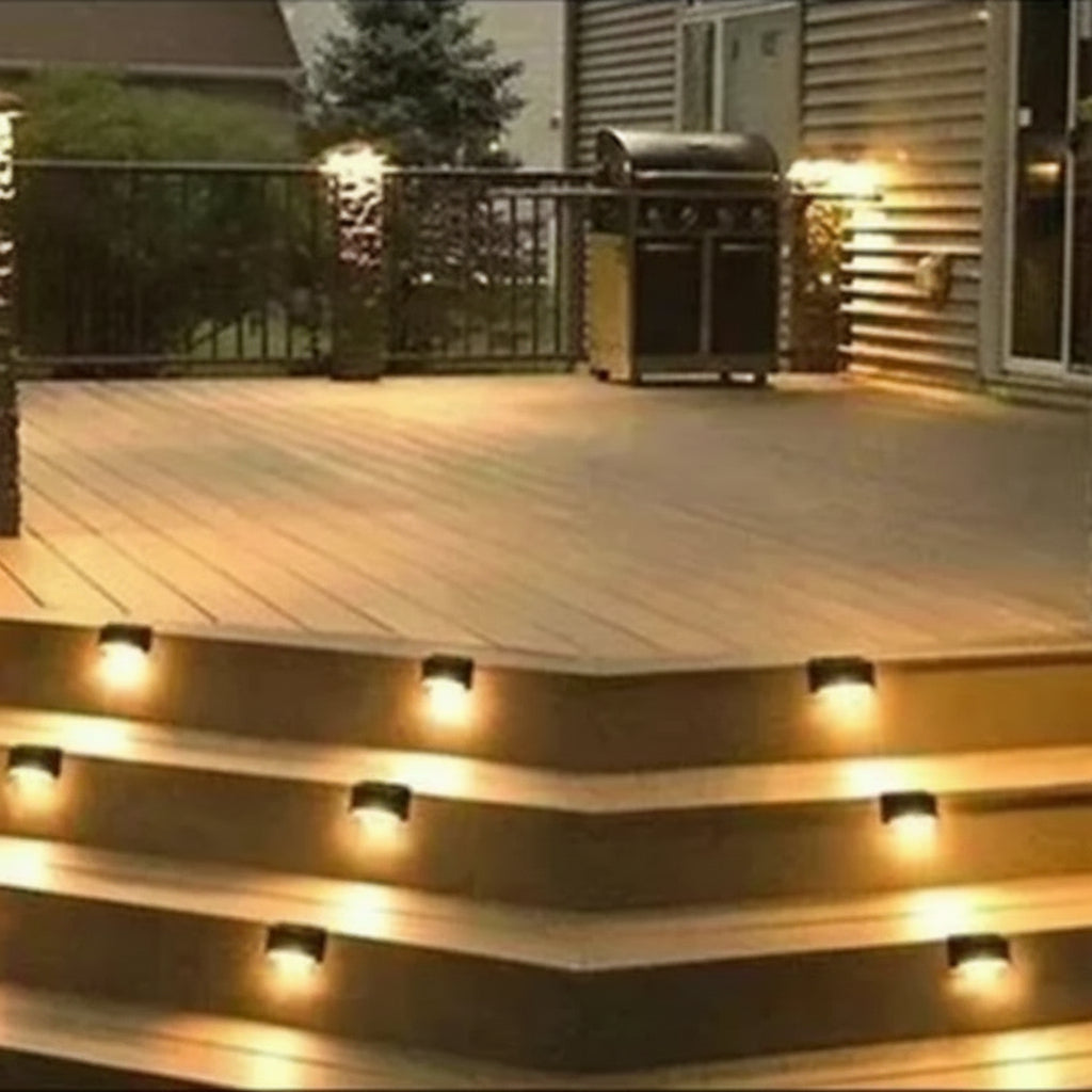 Solara Outdoor Solar Deck Lights – Waterproof Step Lamps for Safe Garden Illumination 4