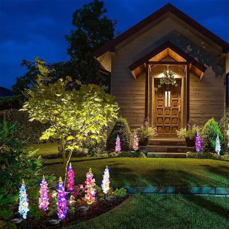 Solara Outdoor Solar Flower Light – Waterproof Garden and Patio Decor 1