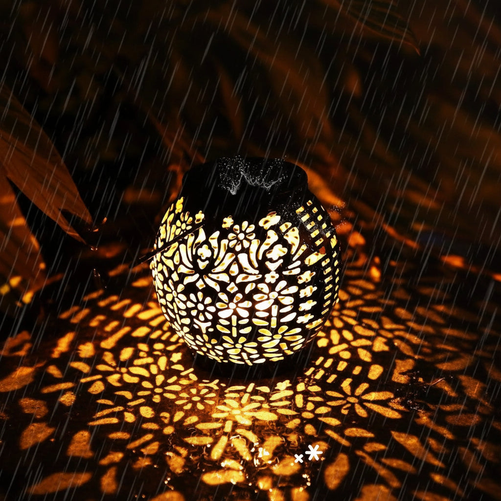 Solaris Outdoor Solar Lanterns – IP65 Waterproof Design for Cozy Garden Ambiance 2