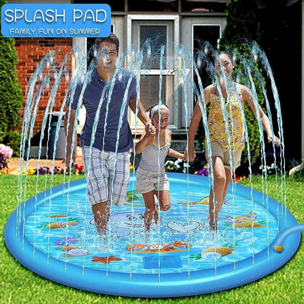 Spero Kids' Outdoor Splash Pad – Adjustable Sprinkler for Safe Water Play 1