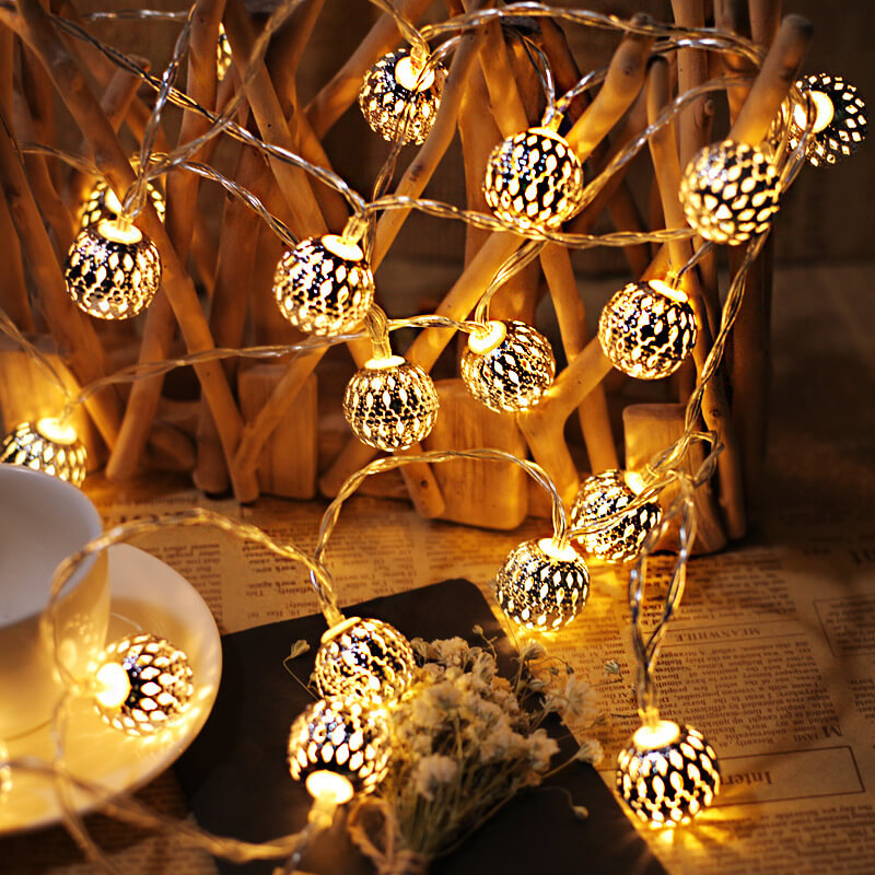 Viora Outdoor Solar String Lights – Vintage LED Globe Design for Patios 4