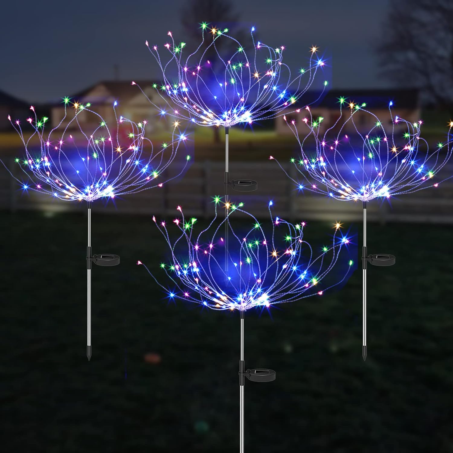 Virella Solar Garden Lights Outdoor LED – Dual Mode Vibrant Illumination 2