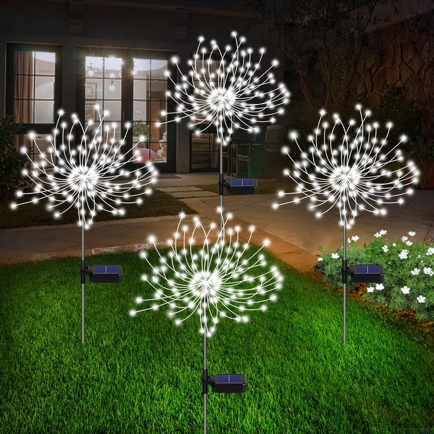 Virella Solar Garden Lights Outdoor LED – Dual Mode Vibrant Illumination 3