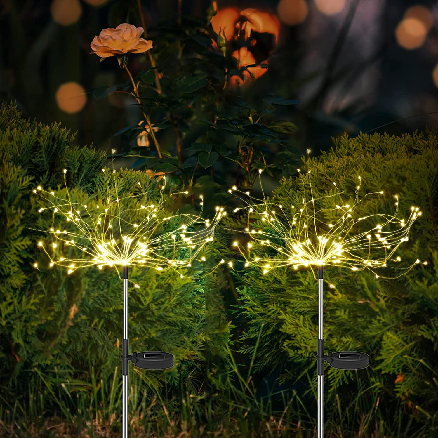 Virella Solar Garden Lights Outdoor LED – Dual Mode Vibrant Illumination 5