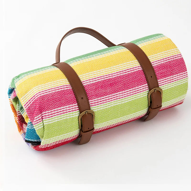 WaveFold Outdoor Waterproof Picnic Blanket – Lightweight Comfort for Family Adventures 17
