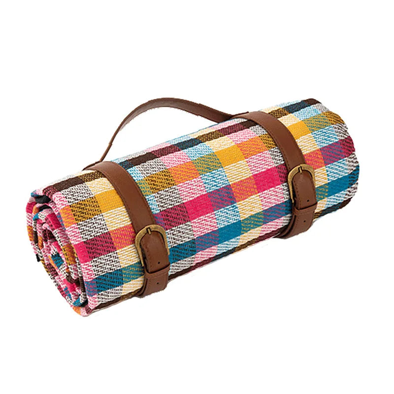 WaveFold Outdoor Waterproof Picnic Blanket – Lightweight Comfort for Family Adventures 7