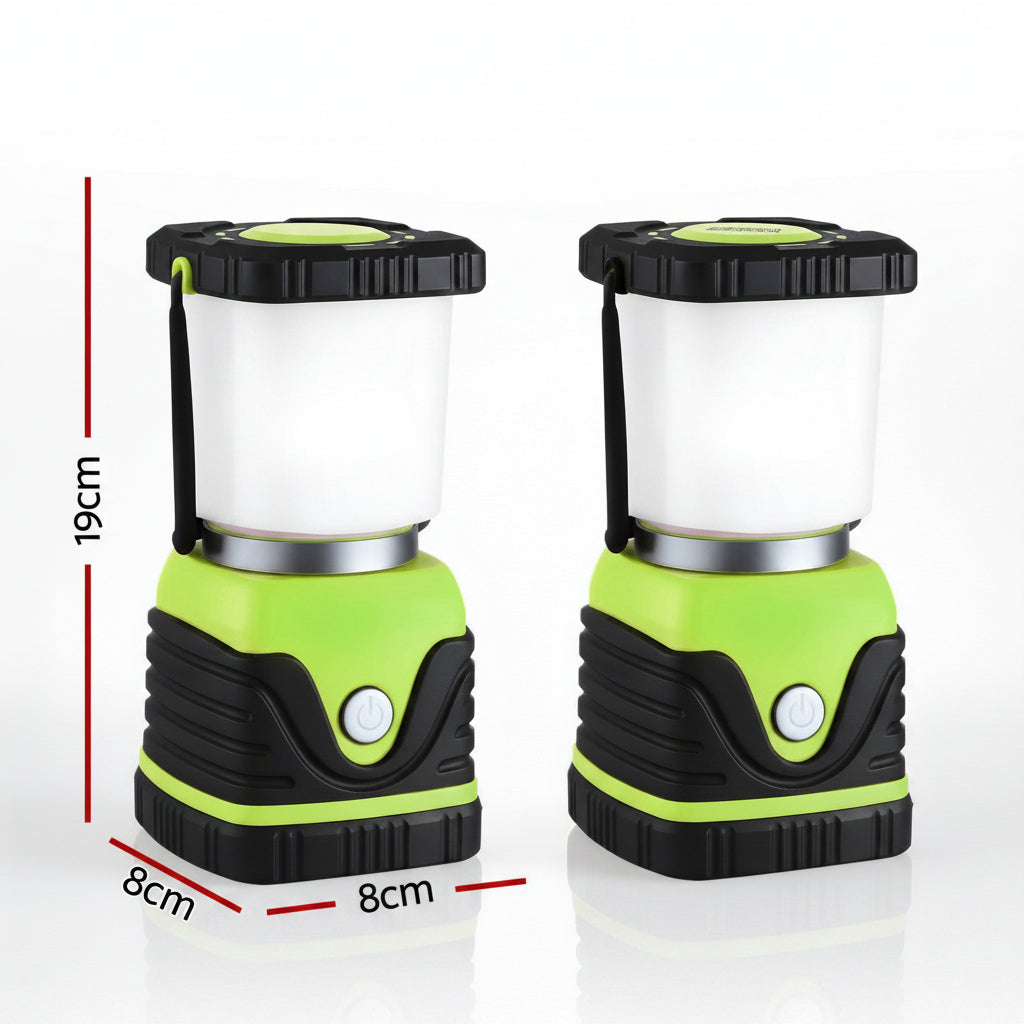 Wexler Outdoor LED Camping Lanterns 2-Pack – 1000 Lumens Waterproof Lights 1